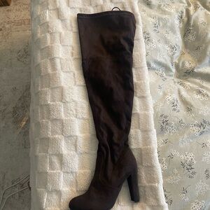 Wild Diva Black Over-the-Knee Boots
